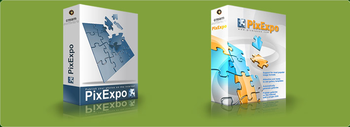 PixExpo Software Box Mockup