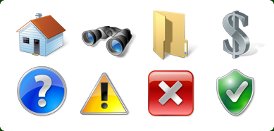 Vista Style Base Software Icons Set
